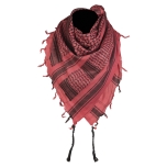 Shemagh scarf - red/ black