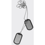 Dog Tag (blank) - Stainless steel