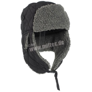 Black Winter Cap