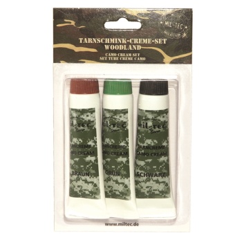 Camo Face Paint Set - Woodland