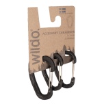 ACCESSORY CARABINER SET WILDO - BLACK