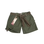 Women Army Shorts - Olive 