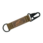 Snap Hook KEYCHAIN with Logo - Nylon - Coyote