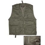 OD Hunting And Fishing Vest With Mesh Lining - Olive