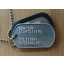 Dog Tag (with stamping) - Stainless Steel